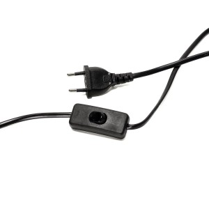 EASYLIGHT Lavalampe Glitter Schwarz Gold 40 cm mit Leuchtmittel Retro Roxy