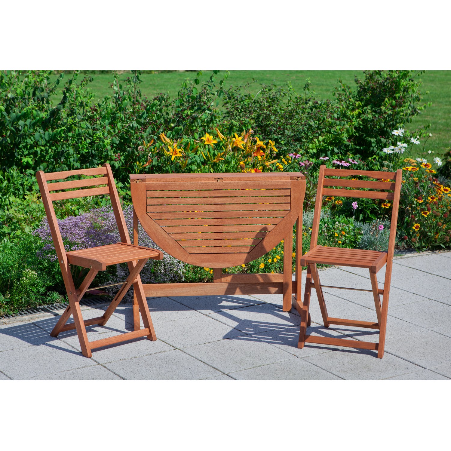Merxx Porto Set 3-tlg. Klapptisch 90 x 60 cm