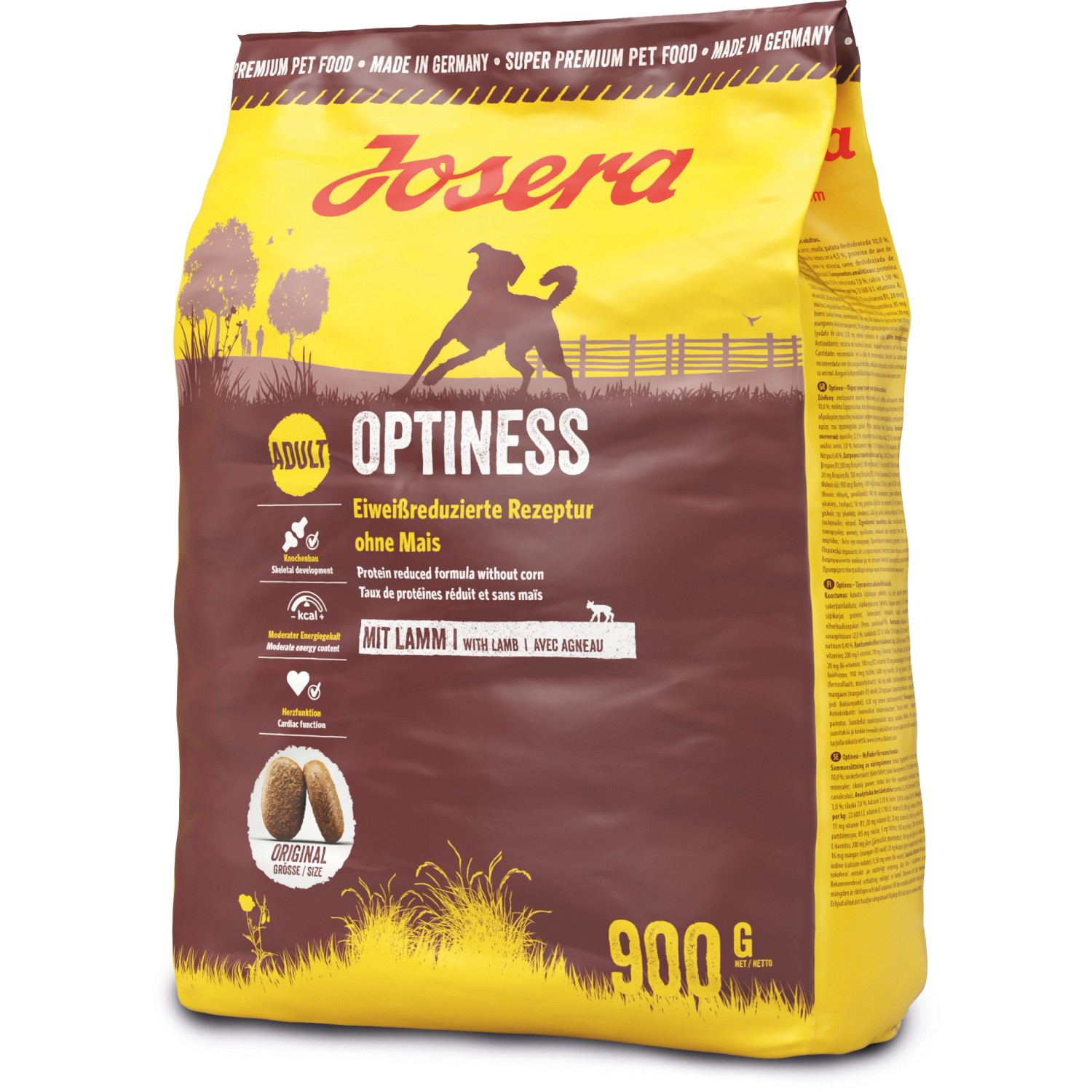 Josera Hunde-Trockenfutter Optiness Hund 900 g