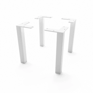 HEVVA Möbelfüße LUZERN Weiß 20 cm Hoch 4er Set