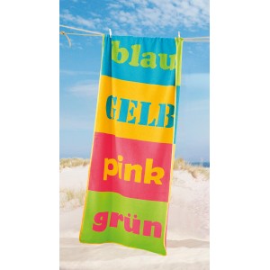 Dyckhoff Strandtuch Colors Bunt 80 x 180 cm