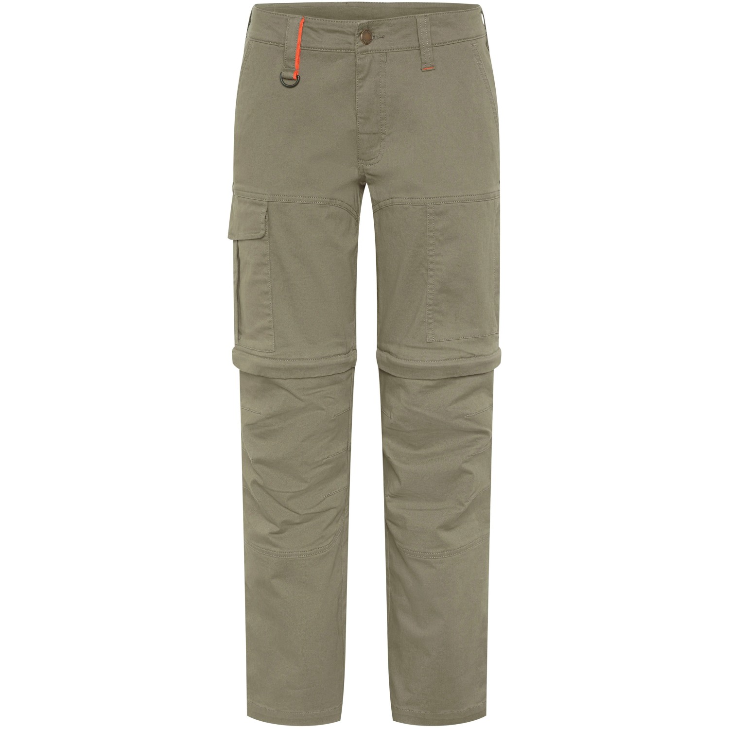 Gardena Women Zip-Off Pants Regular Fit Dusty Olive Gr. 42