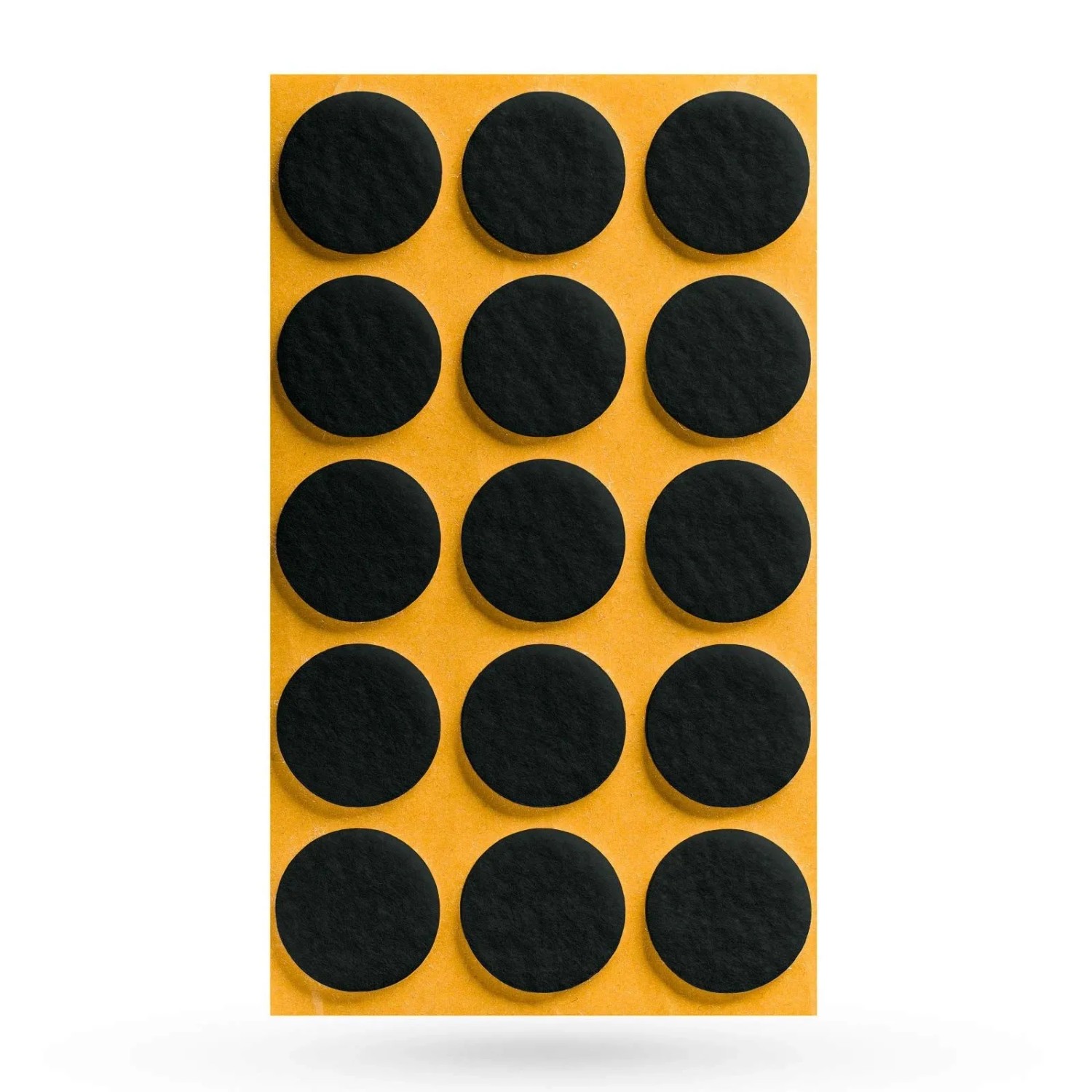 SOTECH Filzgleiter Ø28 x 3 mm Selbstklebend Schwarz