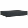 Schwarze, wasserfeste Möbelabdeckung 350x260x90 cm aus 210D-Stoff. Ideal als Schutzhülle für Gartenmöbel.
