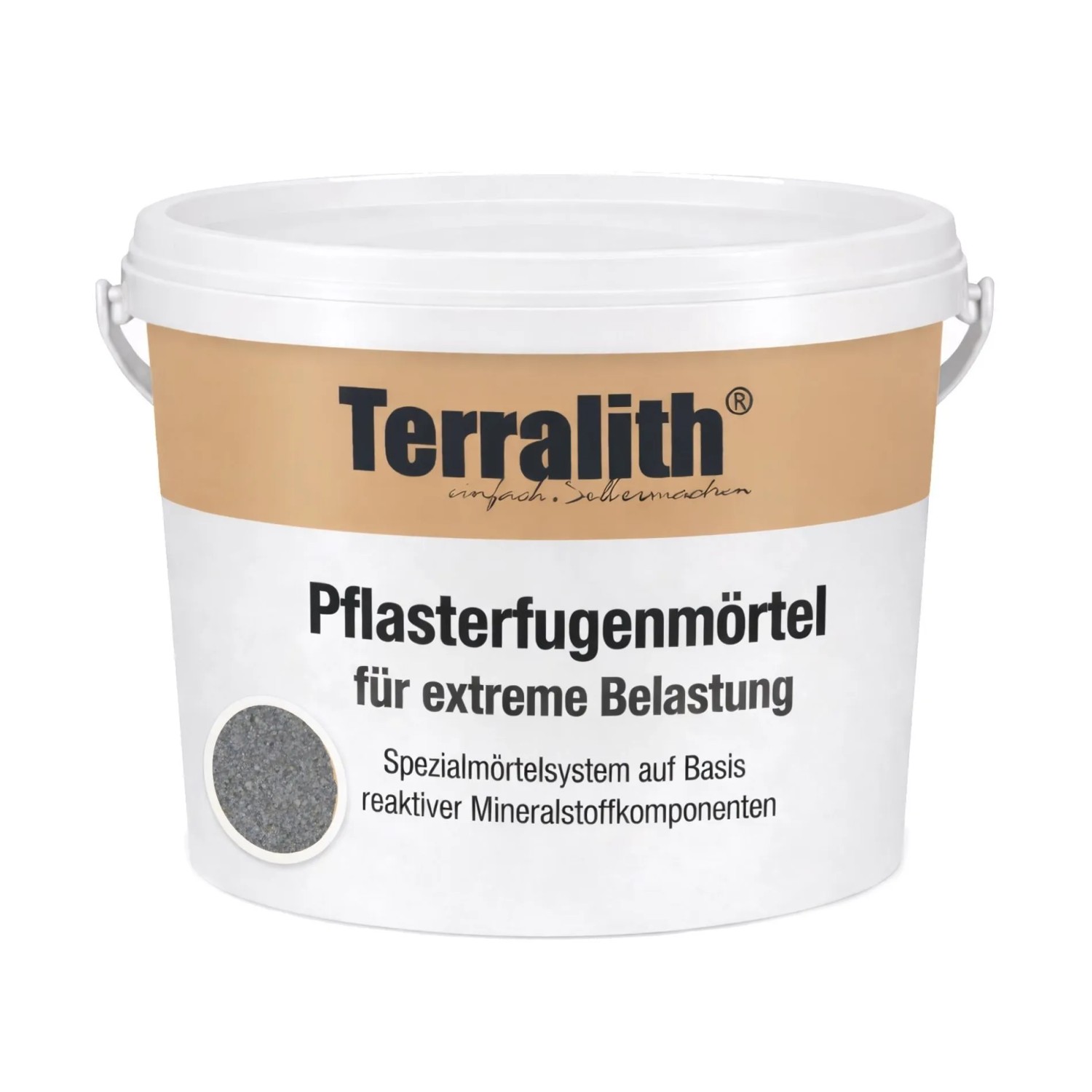 Terralith 2k Pflasterfugenmörtel Extrem 26,5 kg Steingrau