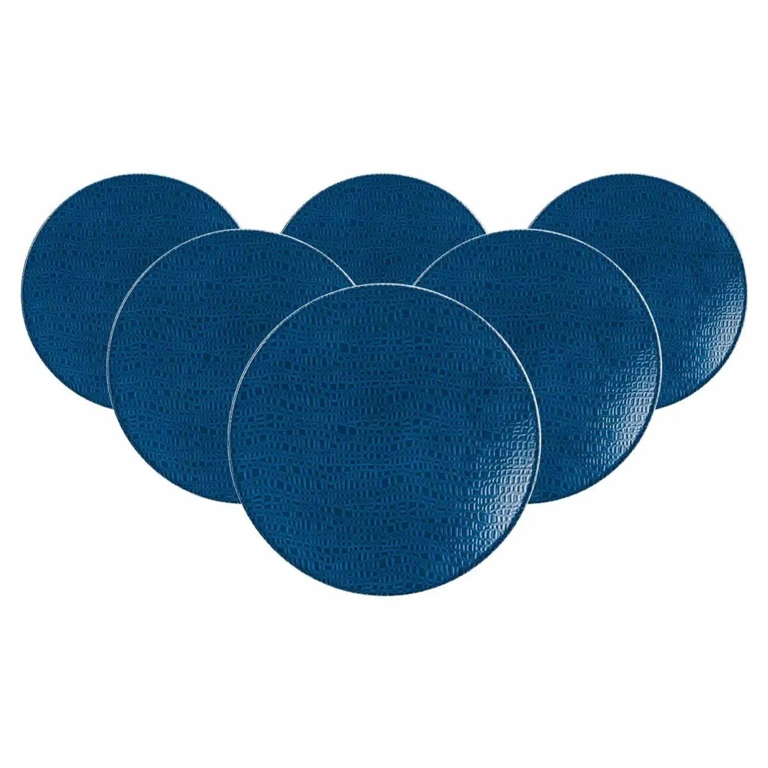 Seltmann Weiden Life Fashion Brotteller 16,5 cm 6er Set Classic Blue