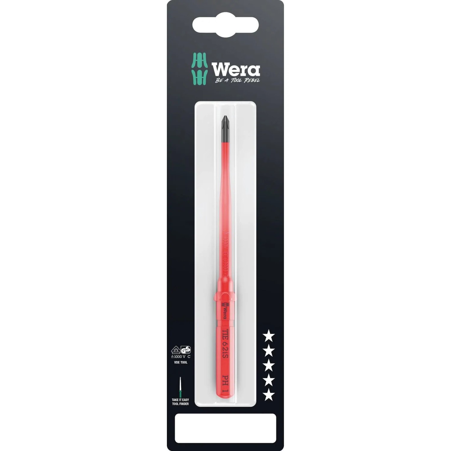 Wera Kraftform Kompakt VDE 62 Is Take It Easy SB 05006559001