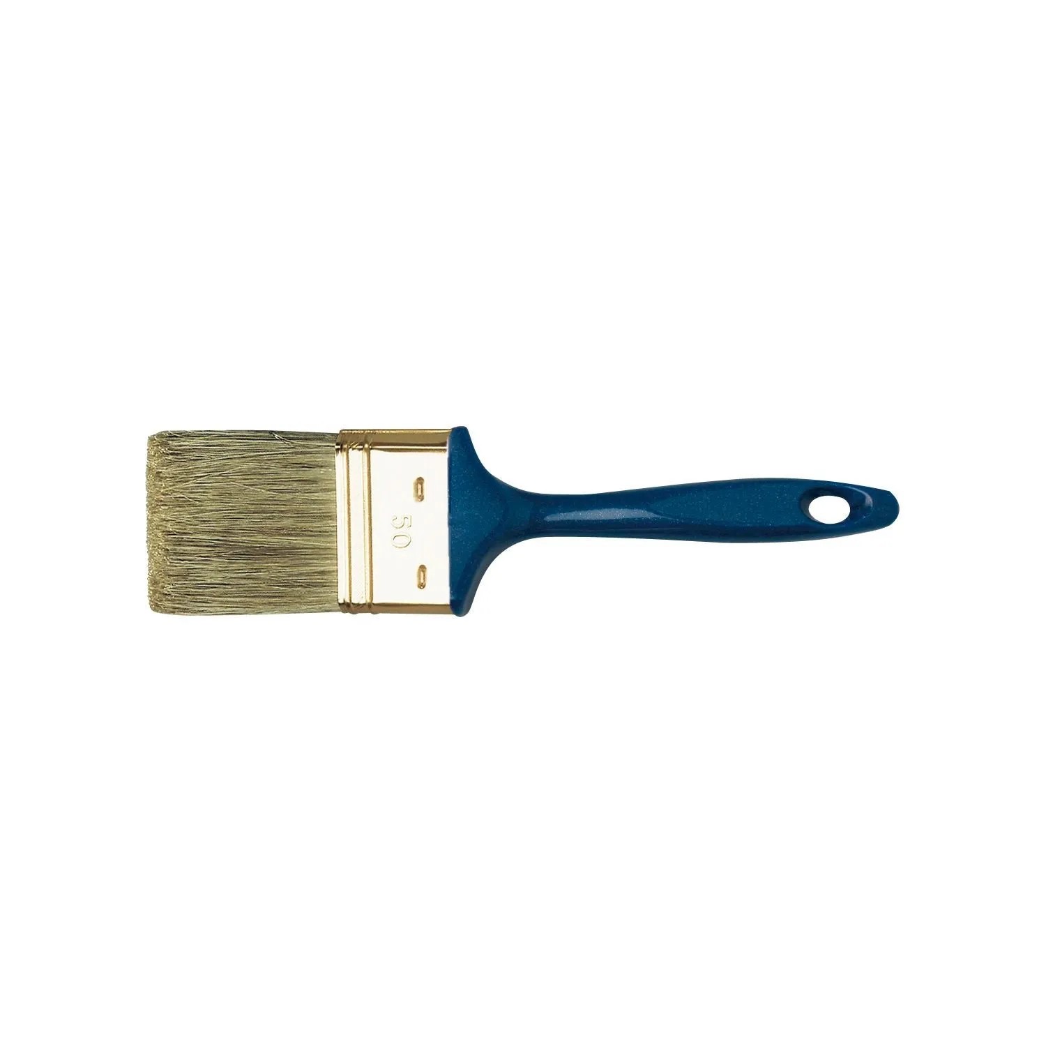 Schuller Eh'klar Acrylpinsel Breite 40mm Flachpinsel mit Kunststoffstiel für Wasserlacke 9-Stärke