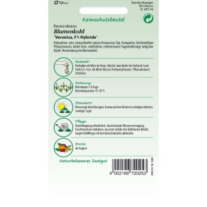 SAMEN PFANN Blumenkohl Veronica F1 Romanesco-Typ