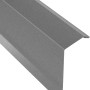 Verzinkter Kantenwinkel H12, 100 cm, für Dachbleche, seitlicher Dachabschluss.