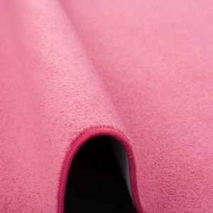 Detailansicht: Rosa Snapstyle Trend Velours Teppich Joy, Kurzflorteppich 200x250cm.