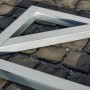 Pergart Bodenfundament Lübeck 86 aus Aluminium für Gartenhäuser.