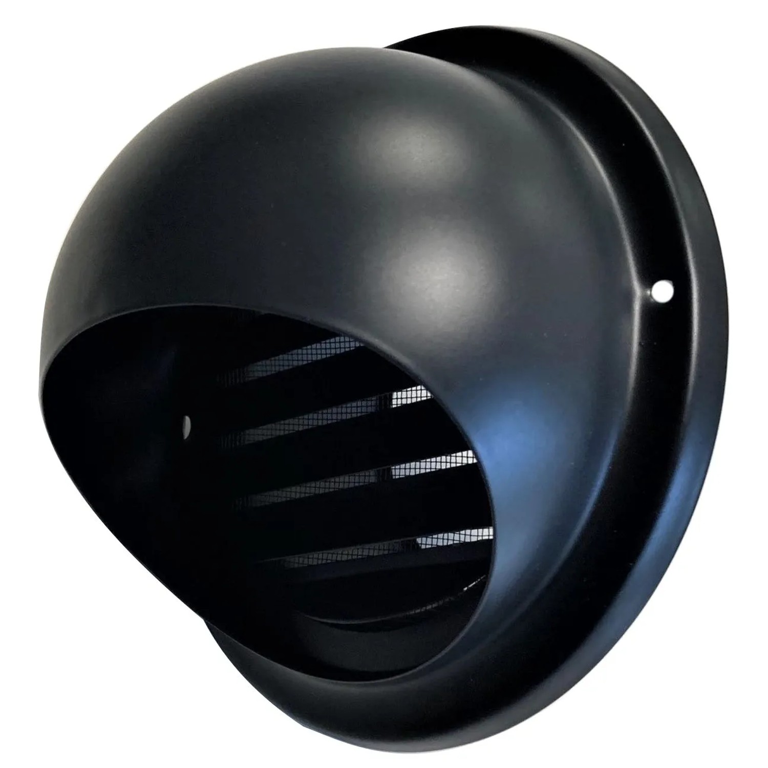 Image of Häusler Lüftungsgitter LG-5012 BL Rund DN 125 Zuluft Ablufthaube Insektschutz