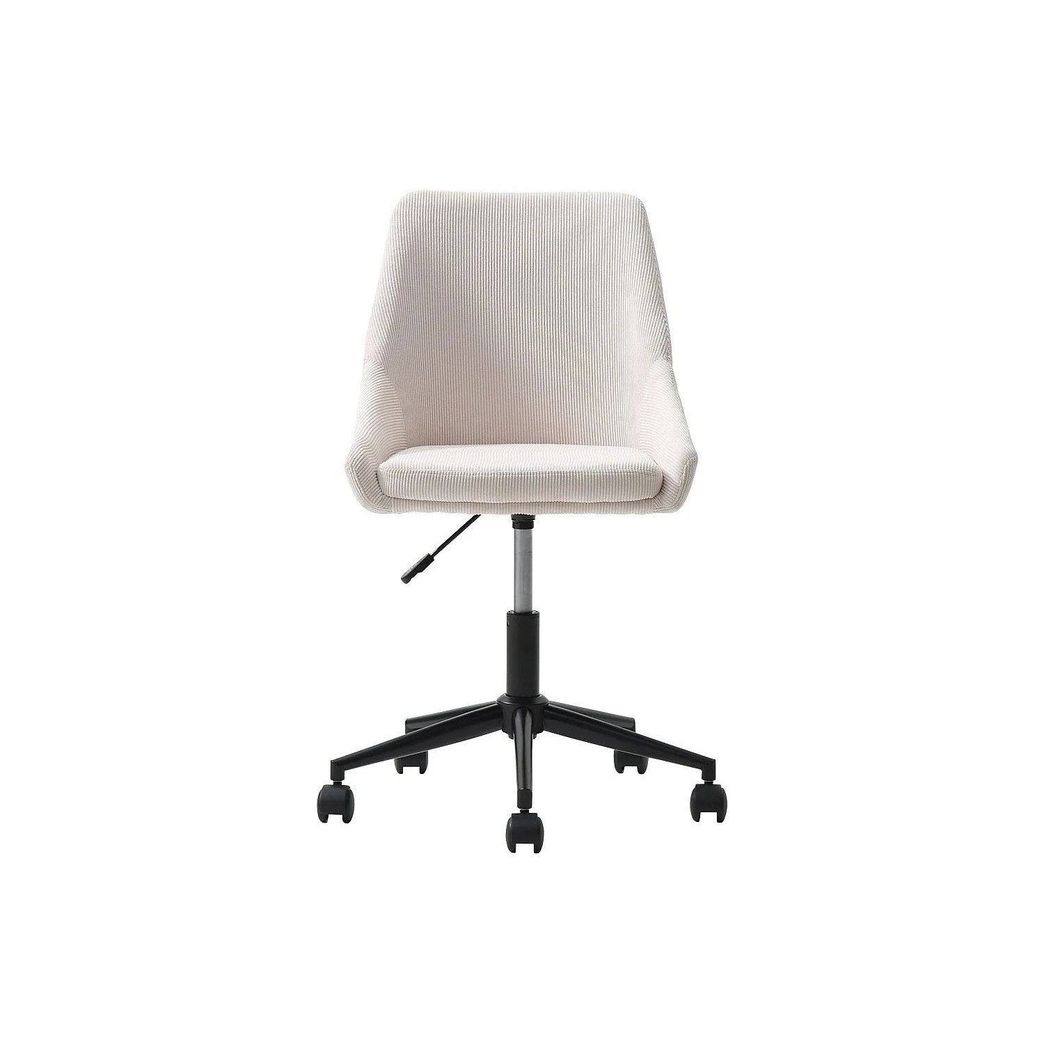 Vente-unique Bürostuhl Ohne Armlehnen Masurie Schwarz  Cremefarben 51 cm