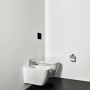 Ideal Standard i.life S Wand-Bidet in Weiß mit Hahnloch und Überlauf.