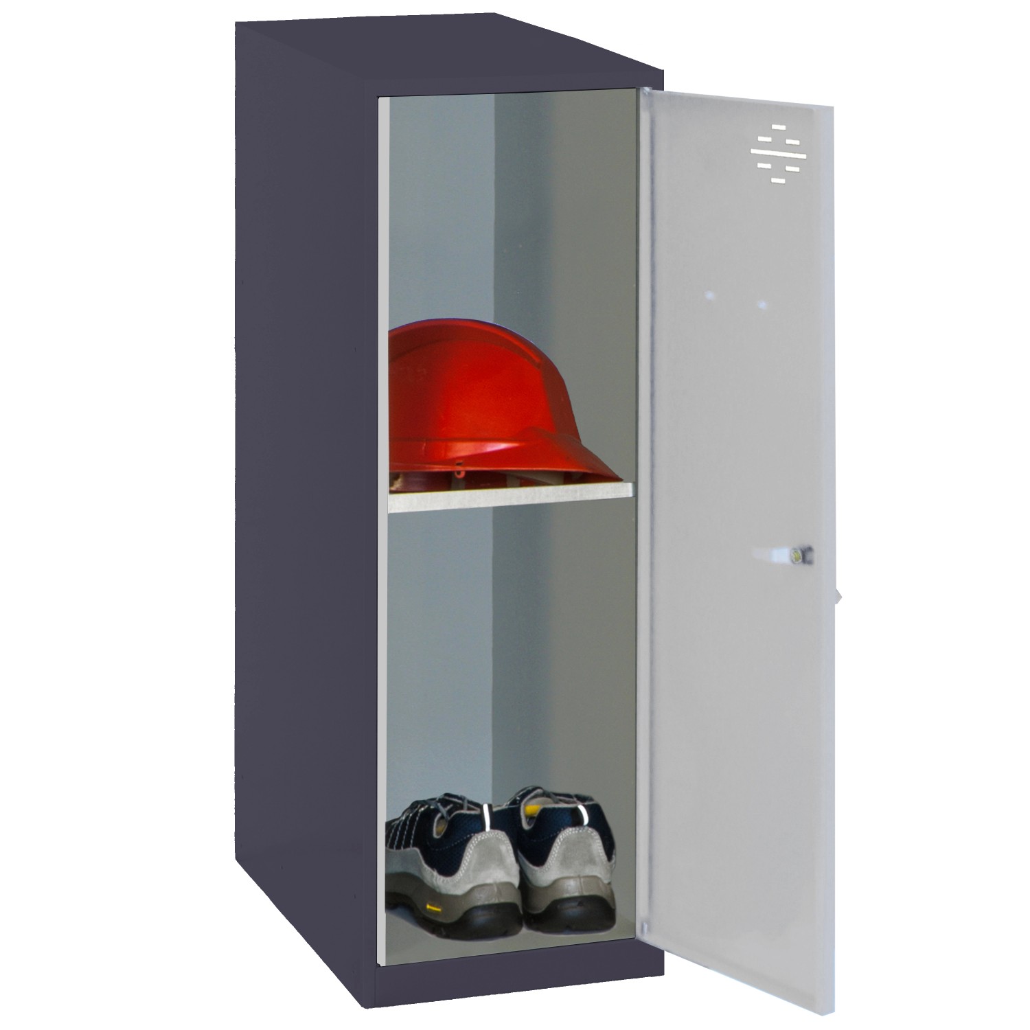 PROREGAL Schließfachschrank AMEGO HxBxT 91,5 x 40 x 50 cm 1x Fachboden Ohne günstig online kaufen