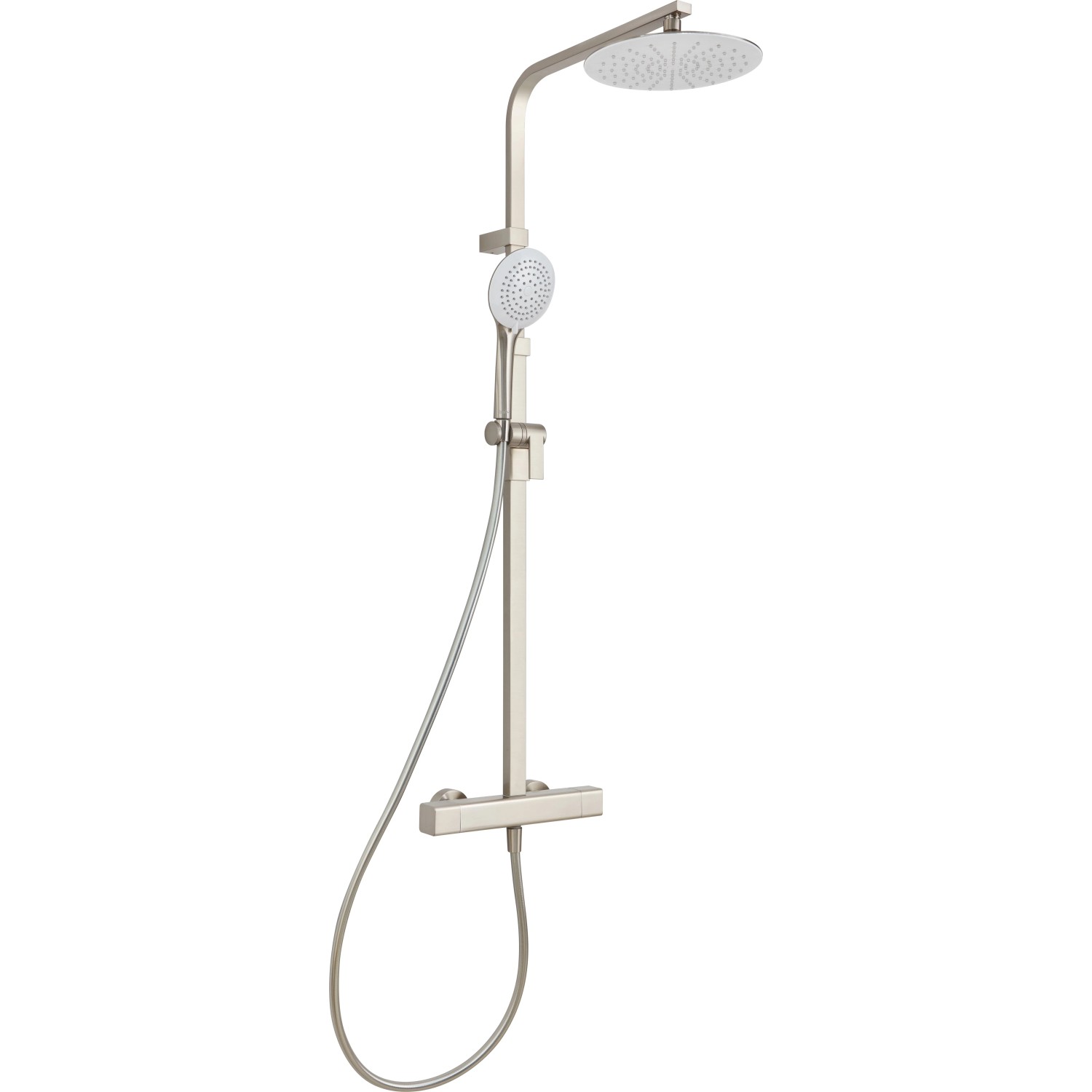 baliv Überkopfbrause-Set KBS-23.452 Edelstahl Thermostat-Duscharmatur