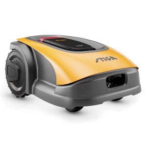 Stiga Mähroboter A300, gelb/grau, für Rasenflächen bis 450 m².
