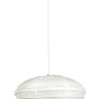 Weiße Näve Papier Pendelleuchte Asia, Ø 50cm, für gemütliche Atmosphäre.
