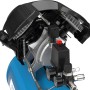Detailaufnahme: Güde Kompressor 405/10/50, ölgeschmiert, mit Druckminderer und Luftfilter.