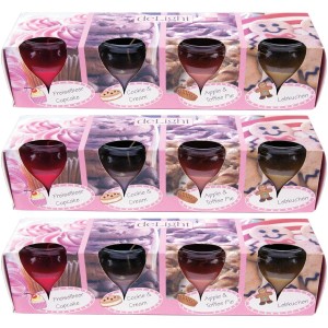 HS Candle Duftkerzen Bakery Selection, 12er Pack mit Gebäckdüften.