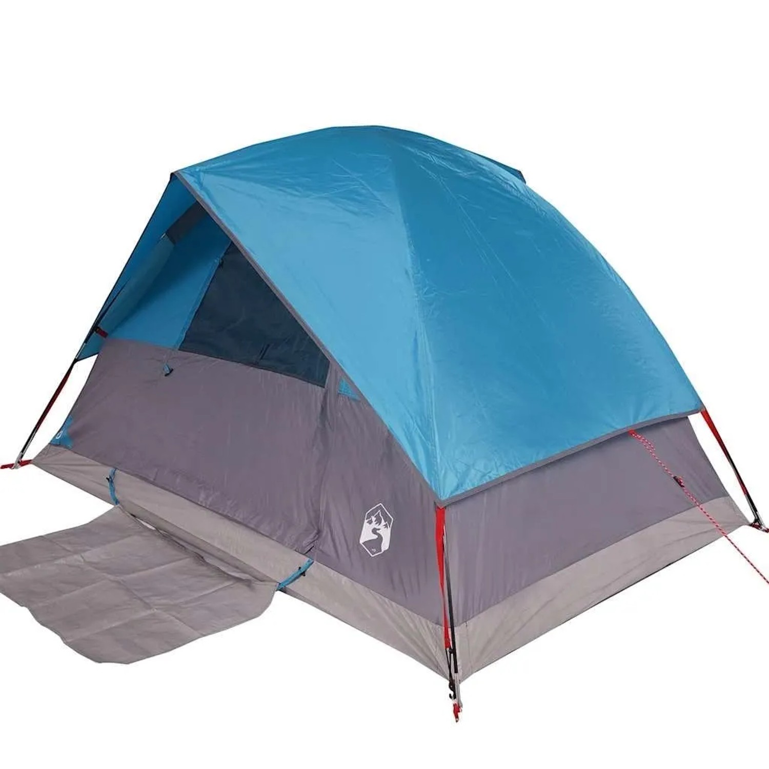 vidaXL Kuppel-Campingzelt 4 Personen Blau Wasserdicht 94700 günstig online kaufen