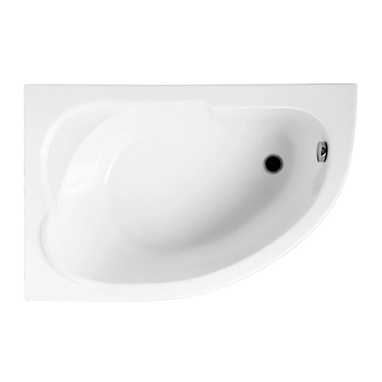 Bad Land Badewanne Eckwanne STANDARD 130x85 Links Ablauf Füße günstig online kaufen