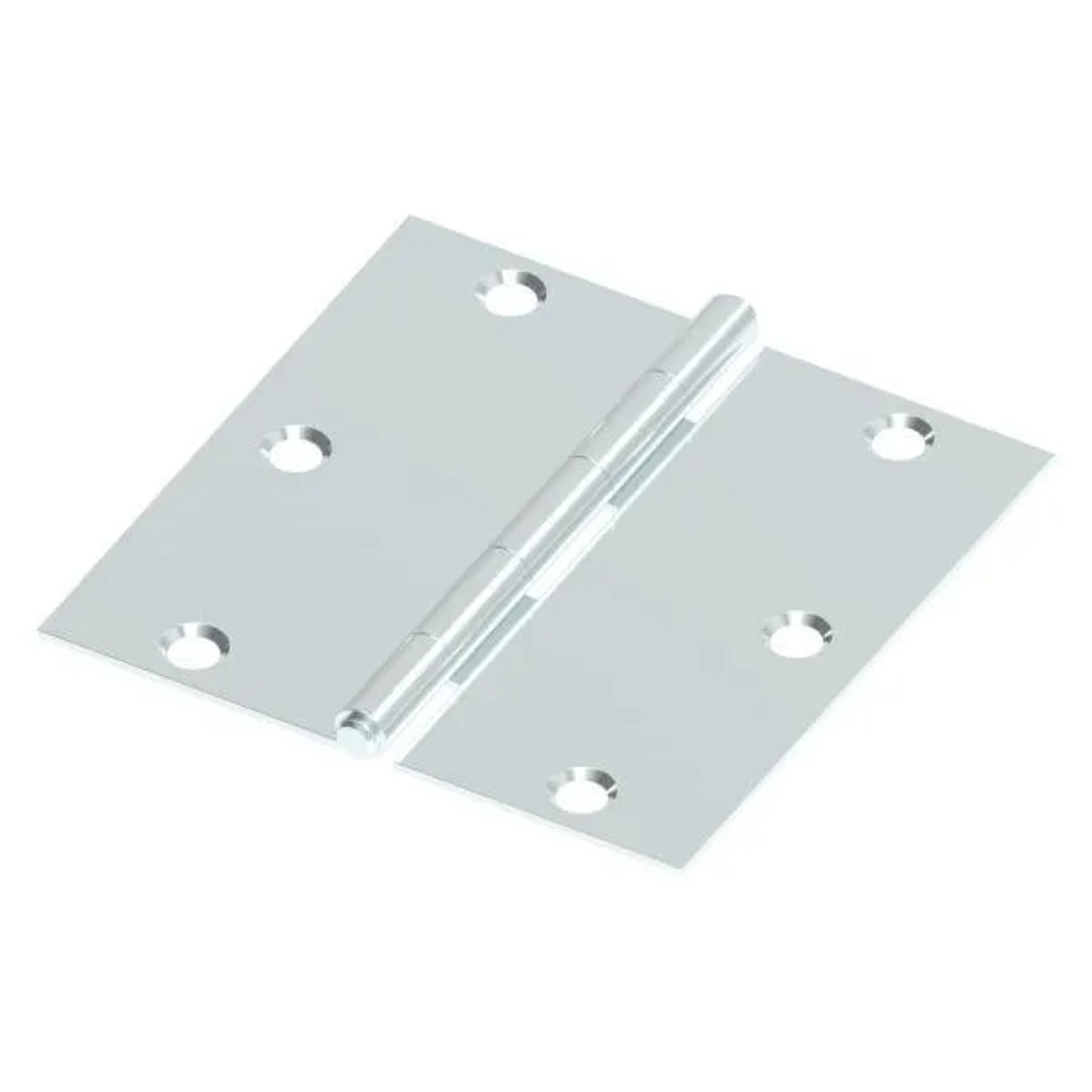 FeNau Scharnier Stahl 80x80mm Mit Festem Zapfen Verzinkt