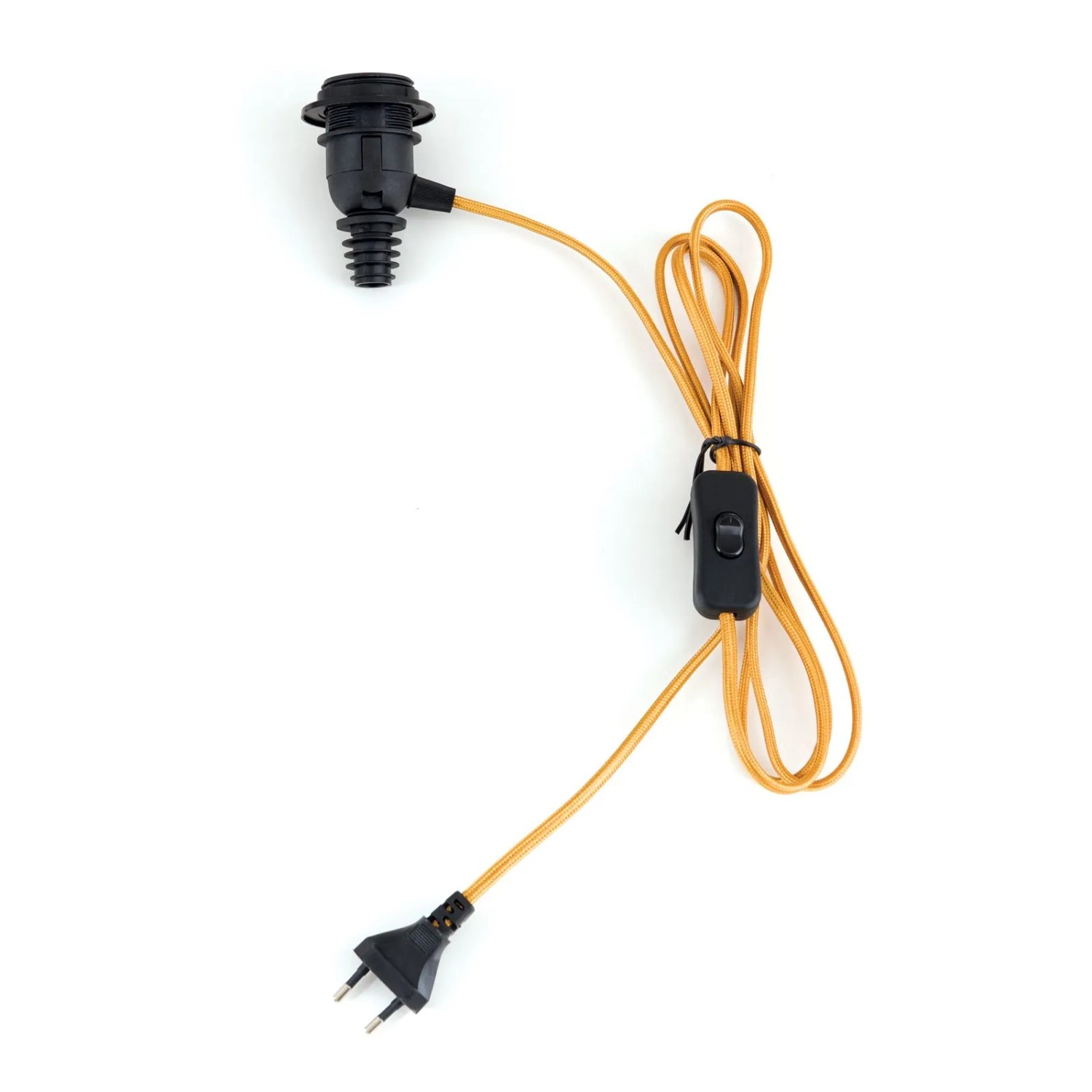 Orion Lightstyle Lampenfassung E27 DIY für Flaschenlampe Gold