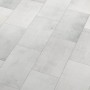 Helle Classen Ceramin Bodenfliese Neo Vario Bianco in Steinoptik, verlegt.