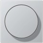 Jung Schalter Serie A Aluminium, 1-fach Dimmer für den Innenbereich.