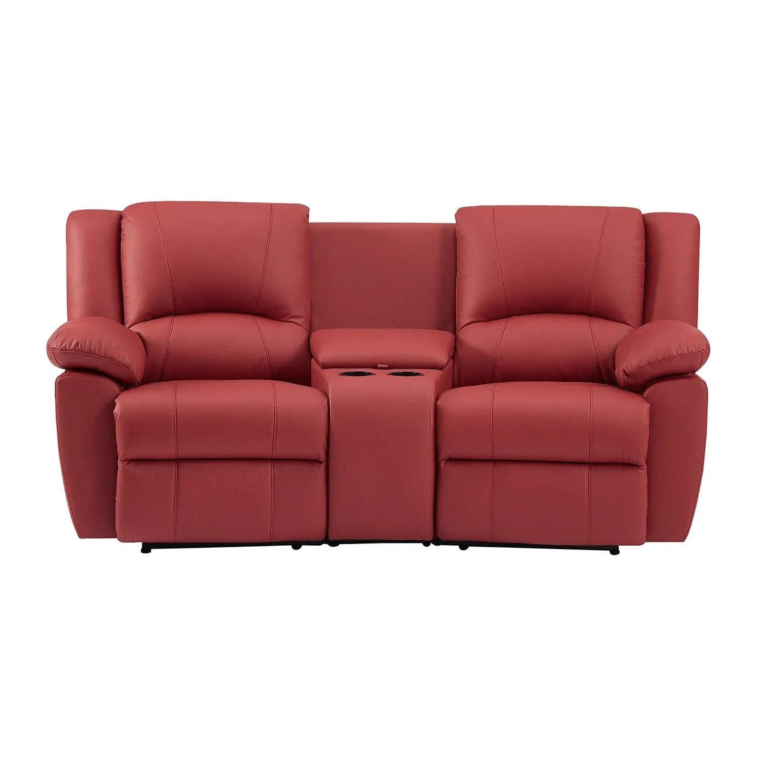 Vente-unique Relaxsofa Aroma Rot 201 cm