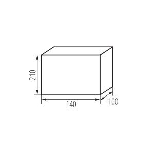 Kanlux Verteiler Sicherungskasten Feuchtraum ABS KDB IP65 Aufputz 4-Module