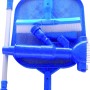 Summer Fun Bodensauger Standard Set mit Kescher und Bürsten für die Poolreinigung.
