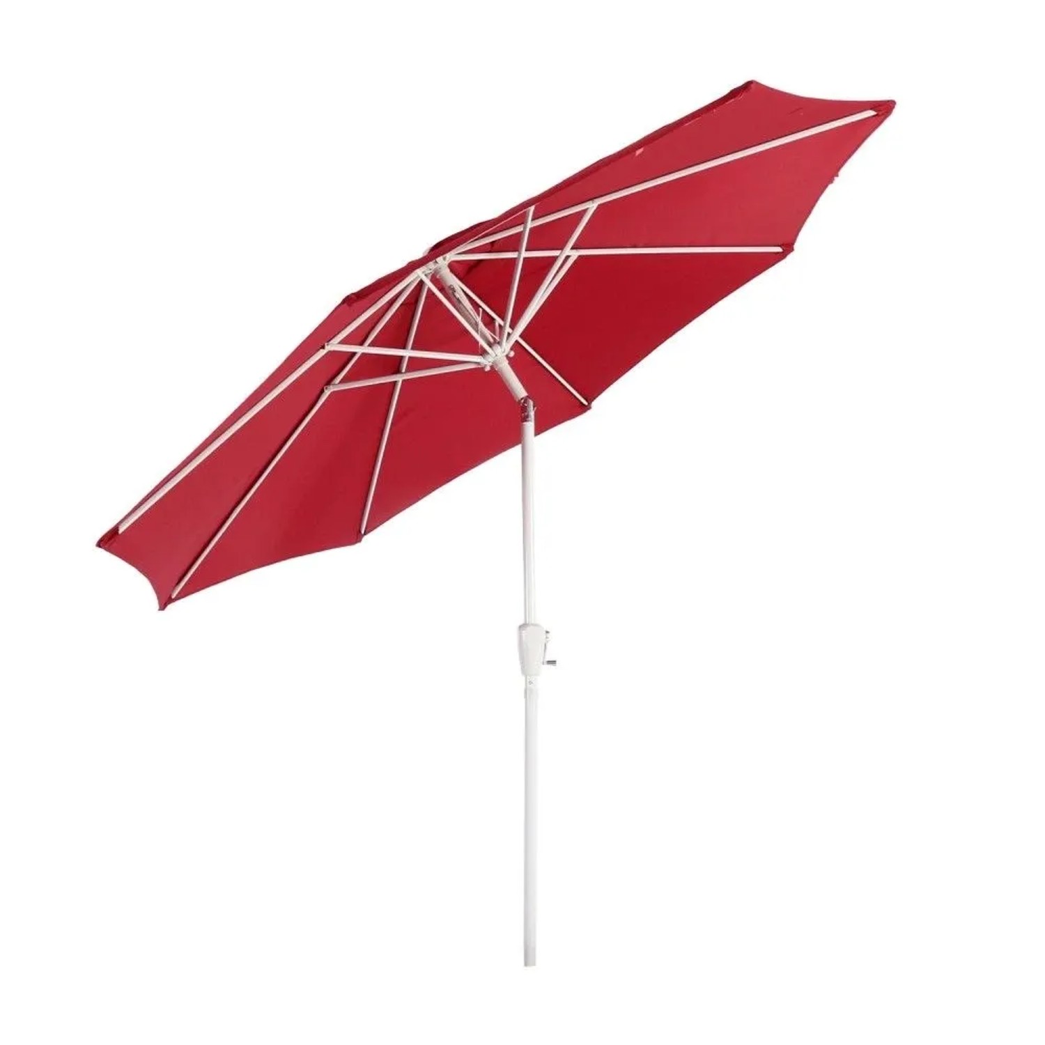 MCW Sonnenschirm Asti Ø 2,7m Neigbar Rot