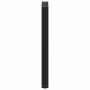 Zwei schwarze U-Form Konsolentischbeine aus Stahl, 72-73cm hoch.