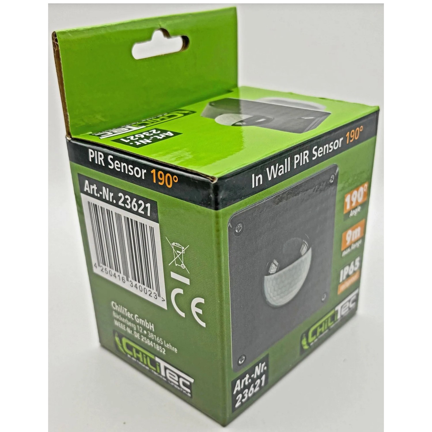 ChiliTec Pir Sensor 3 Draht Technik Anthrazit_3