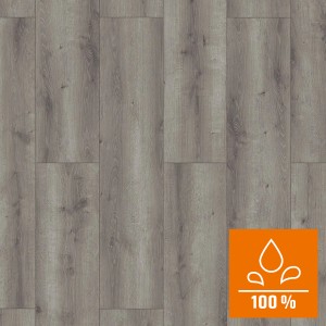 Classen XL Laminat, 8mm, wasserfest, Eiche Grau. Laminatboden in Holzoptik.