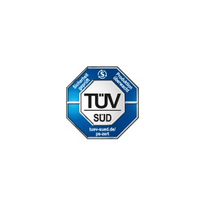 TÜV Süd Siegel für Ottinger Schneeketten: Sicherheit geprüft, Produktion überwacht.