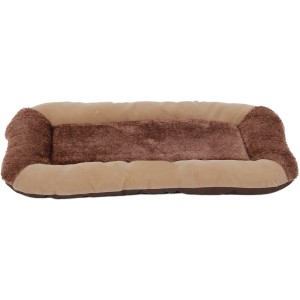 Safari Haustiermatratze S, braun/beige, für Hunde & Katzen. Weiche, rechteckige Hundedecke.