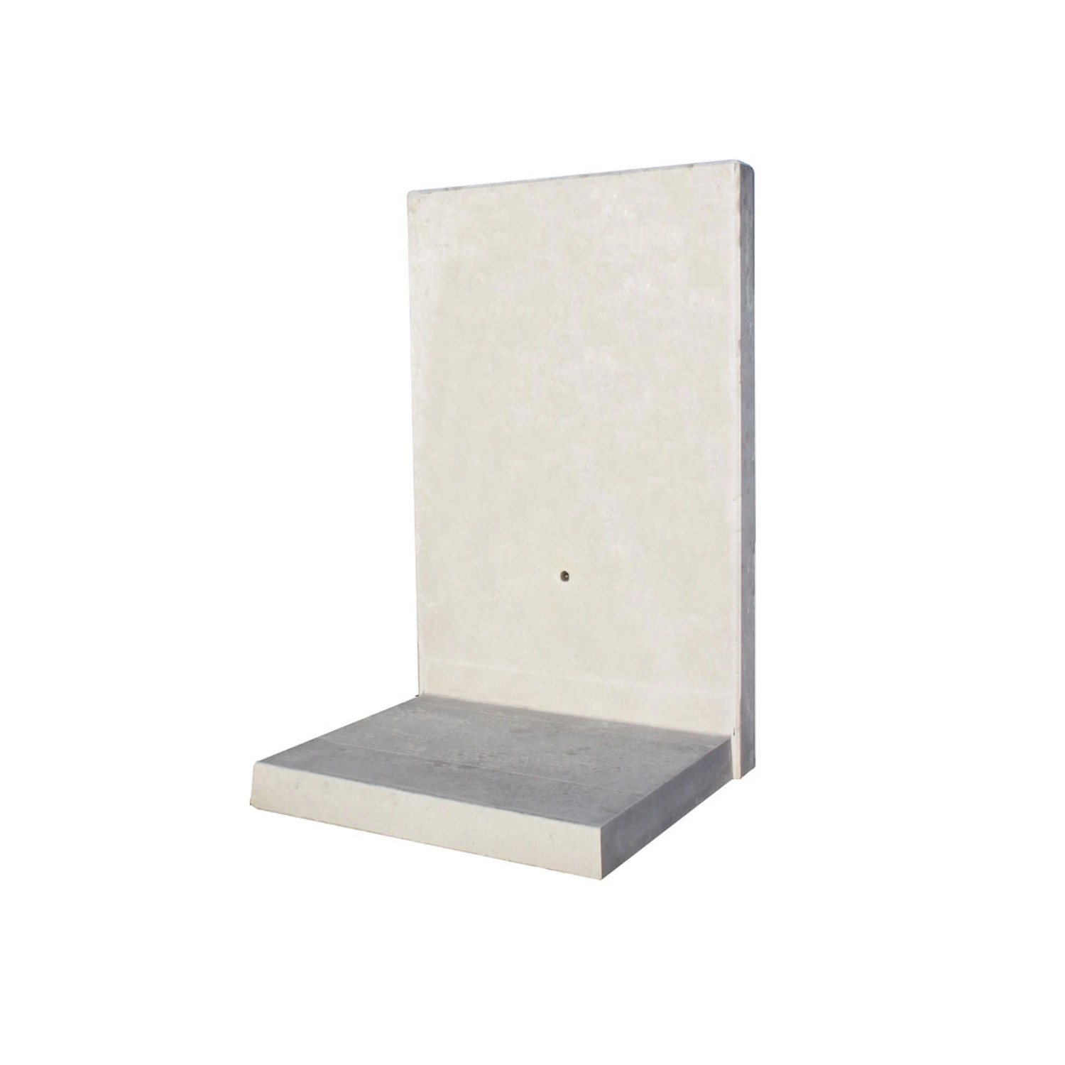 Diephaus L-Stein Grau 155 cm x 100 cm x 85 cm x 8 cm
