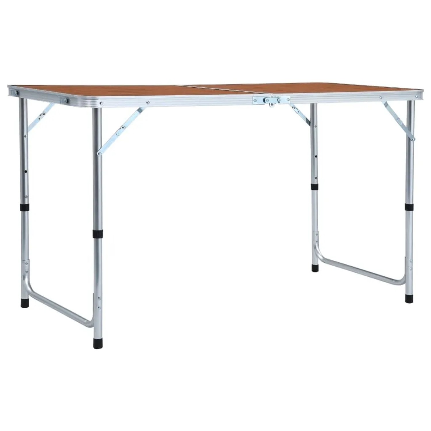 vidaXL Klappbarer Campingtisch Aluminium 120 x 60 cm 48172