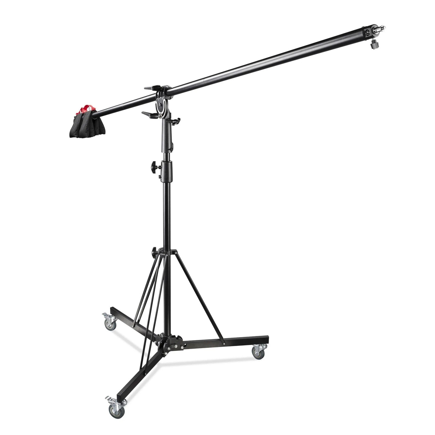 Walimex Pro Galgenstativ Rollstativ Filmset Stativ 140-450Cm Kamera Foto Tripod