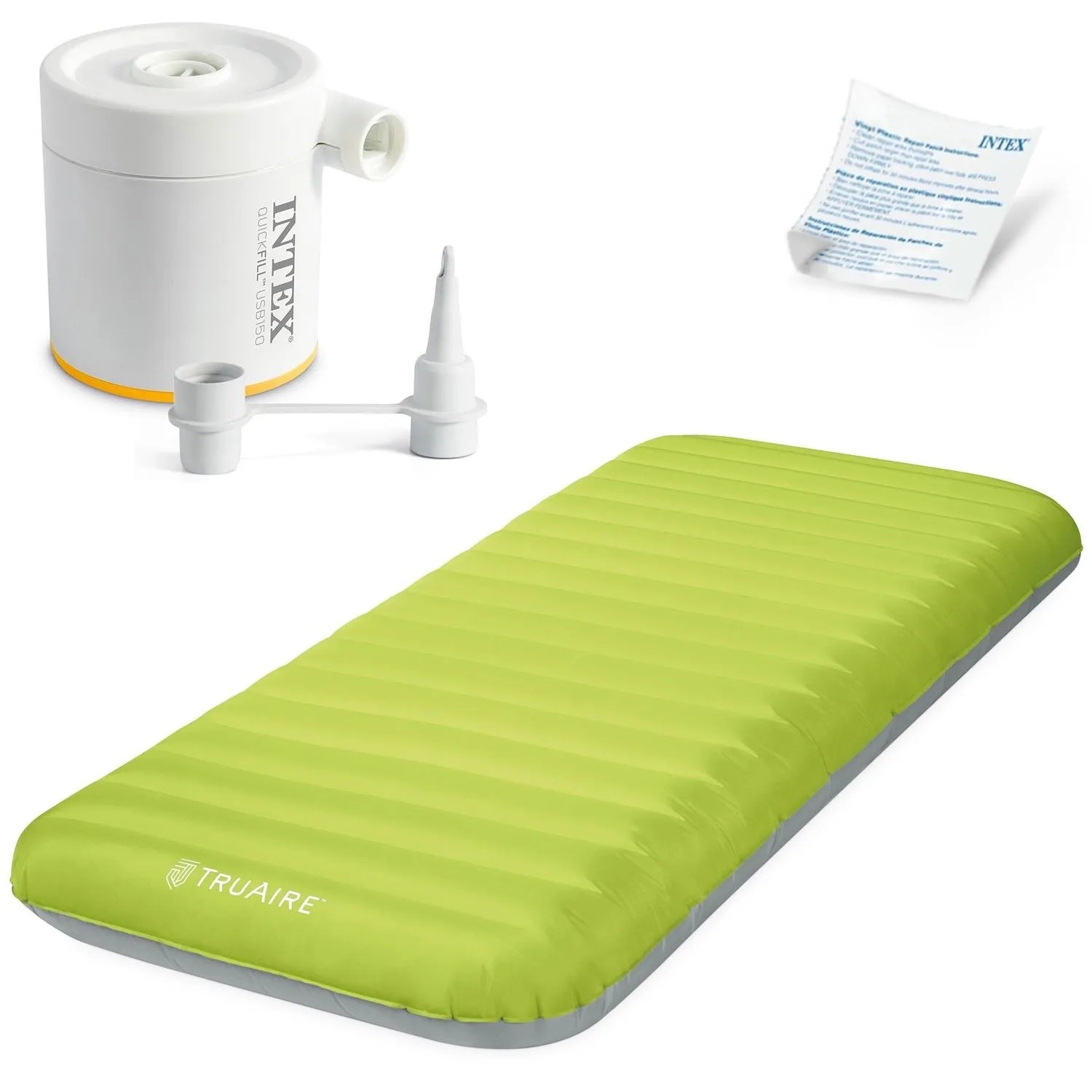 Intex Aufblasbare Matratze 191X76X17 Cm Mit Elektrischer Pumpe 64097