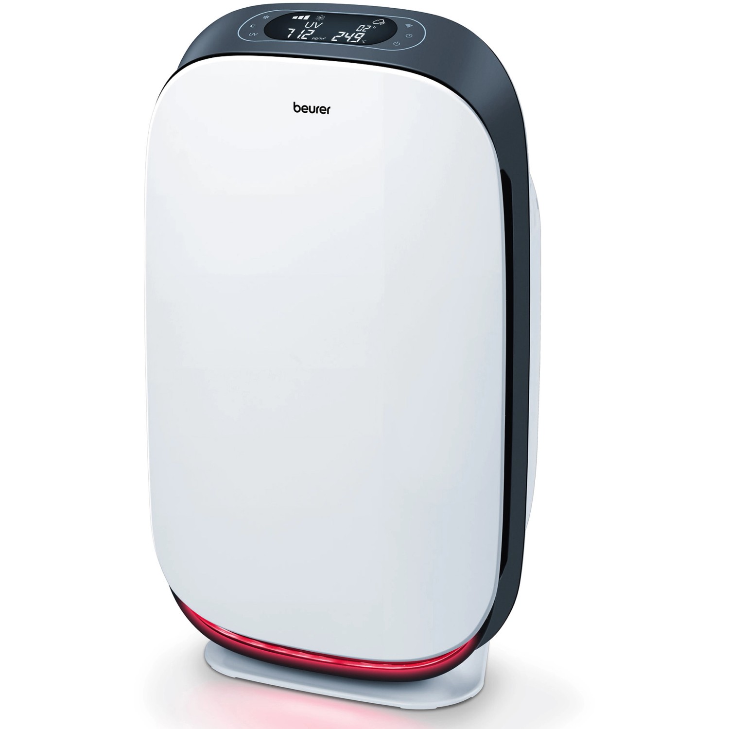Beurer LR 500 Luftreiniger mit App-Steuerung, weiß, für Allergiker geeignet.