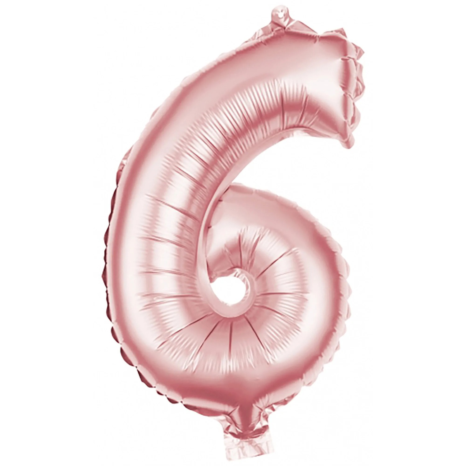 XXL Folienballon Zahl 6 – 100 Cm Pink, Für Geburtstag & Jubiläum, Mit Helium Oder Luft Füllbar