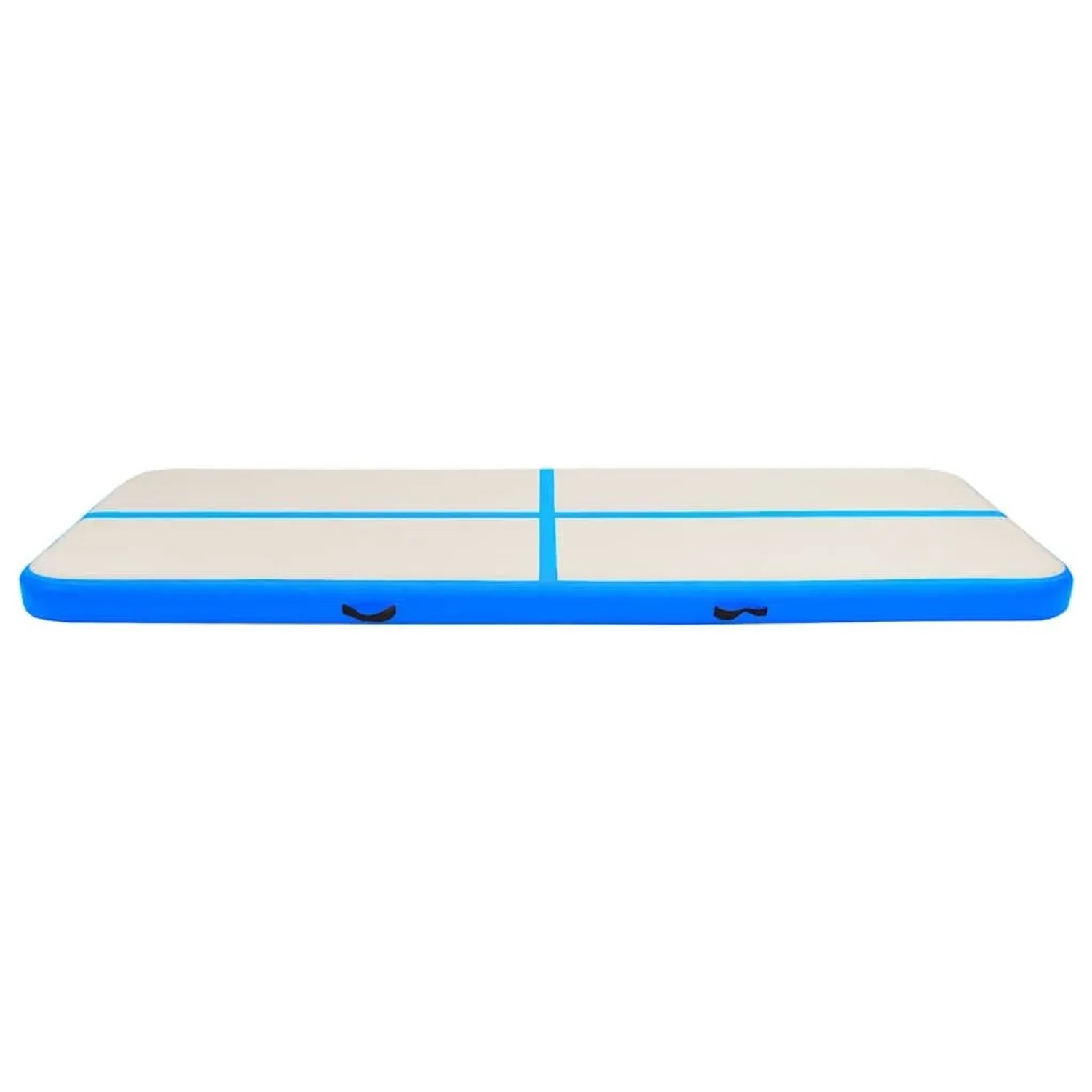 Aufblasbare blaue Gymnastikmatte (300x100x20 cm) von vidaXL für Sport & Fitness.