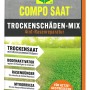 Verpackung Compo Saat Trockenschäden-Mix 5kg für 100m² Rasenreparatur.