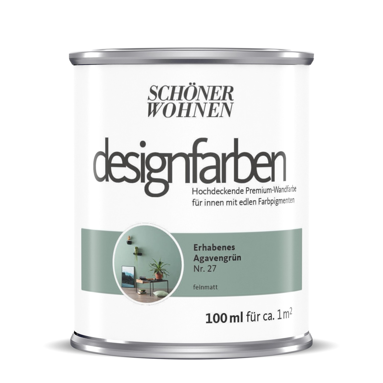 Schöner Wohnen Designfarben Erhabenes Agavengrün 100 ml