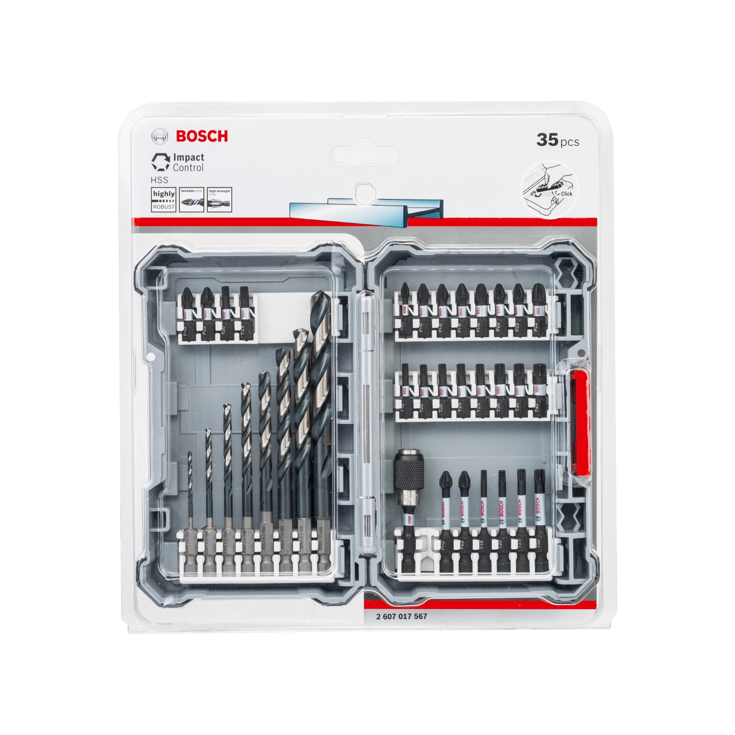 Bosch Metallbohrer-/Schrauberbit-Set 35-tlg. günstig online kaufen